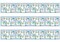 Llamas Edible Image Edible cake border 3 Strips 2.5x10.5 inchs in size